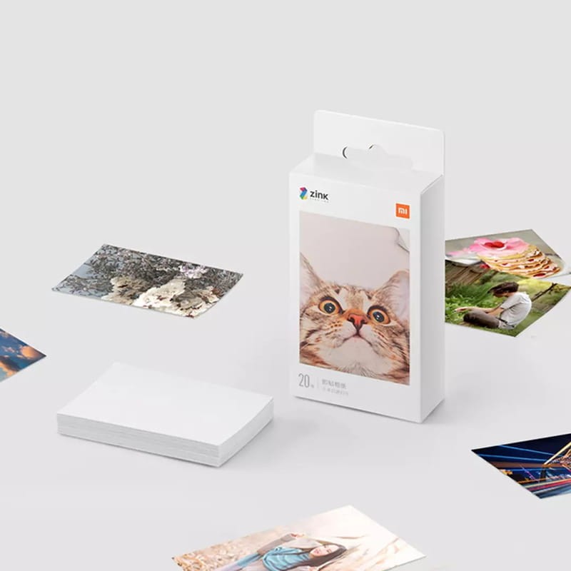 Comprar ❮ Pack x20 ❯ Papel Fotográfico Xiaomi Mi 2x3