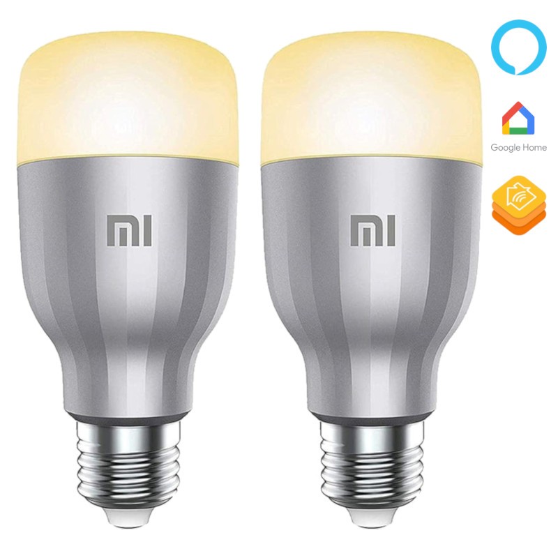 Pack x2 Lâmpada Inteligente Xiaomi Mi LED Smart Bulb RGB - Item