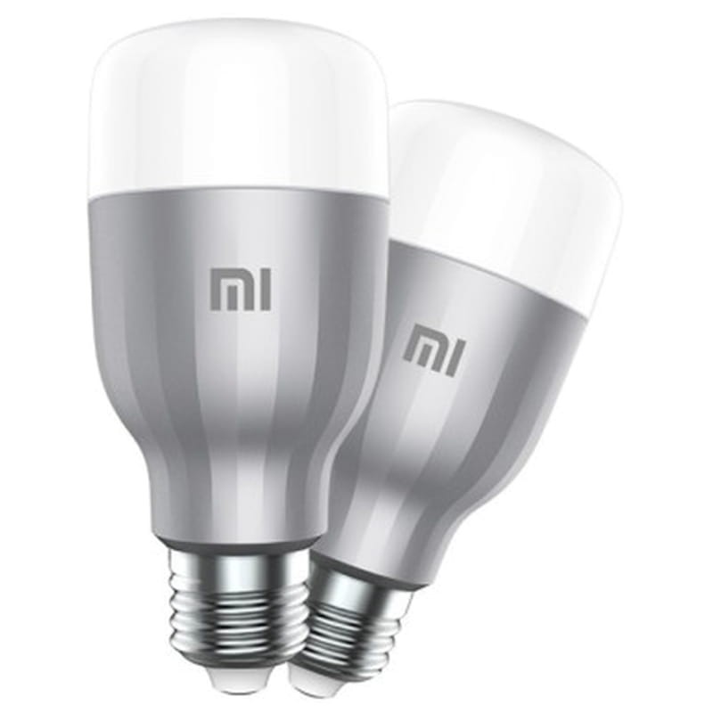 Pack x2 Bombilla Inteligente Xiaomi Mi LED Smart Bulb RGB - Ítem1