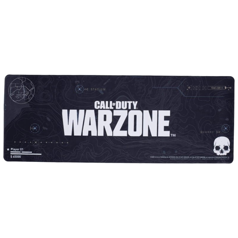 Paladone Call of Duty Warzone Preto - Tapete de rato - Item