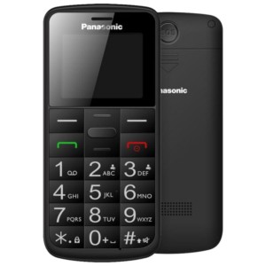 Panasonic KX-TU110EXB Noir - Téléphone portable pour seniors