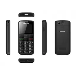Lados de Panasonic KX-TU110EXB Negro- Teléfono Móvil para personas mayores