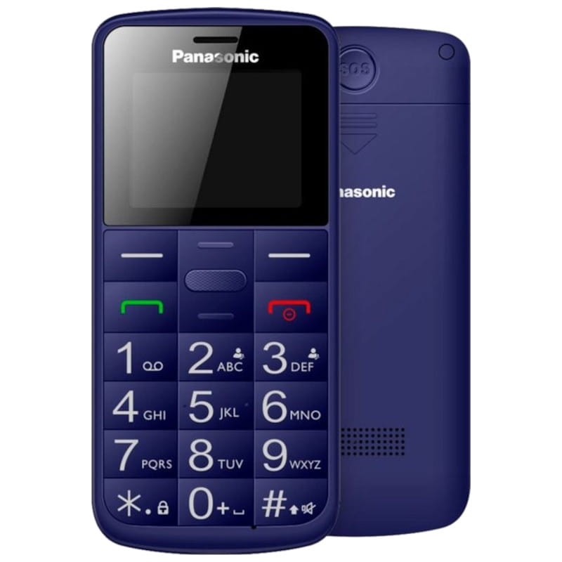 Panasonic KX-TU110EXC Azul - Teléfono Móvil para personas mayores - Ítem