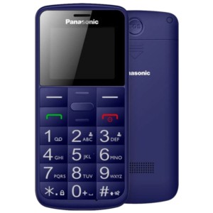 Panasonic KX-TU110EXC Bleu - Téléphone portable pour seniors