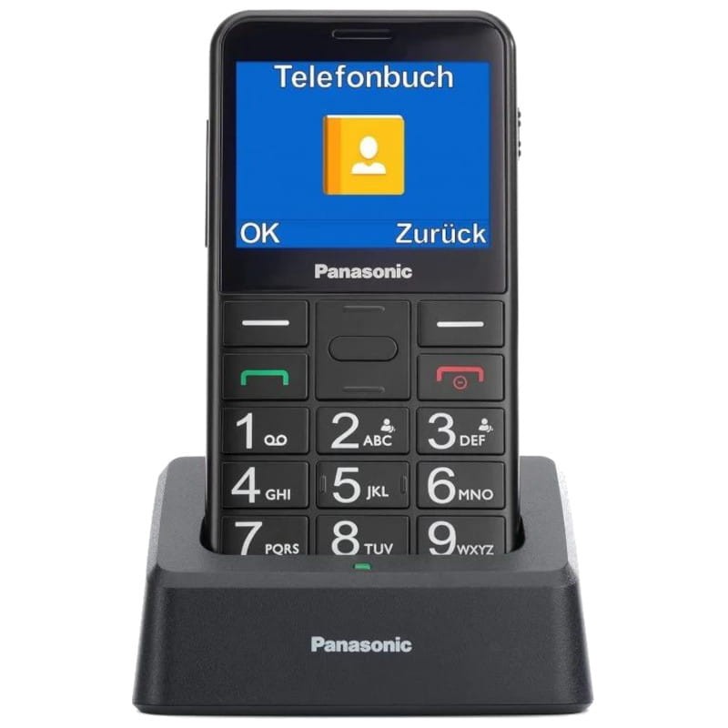Panasonic KX-TU155EXBN Noir - Téléphone portable pour seniors - Ítem