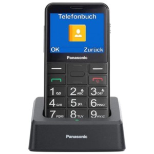 Panasonic KX-TU155EXBN Preto - Telemóvel para Seniores