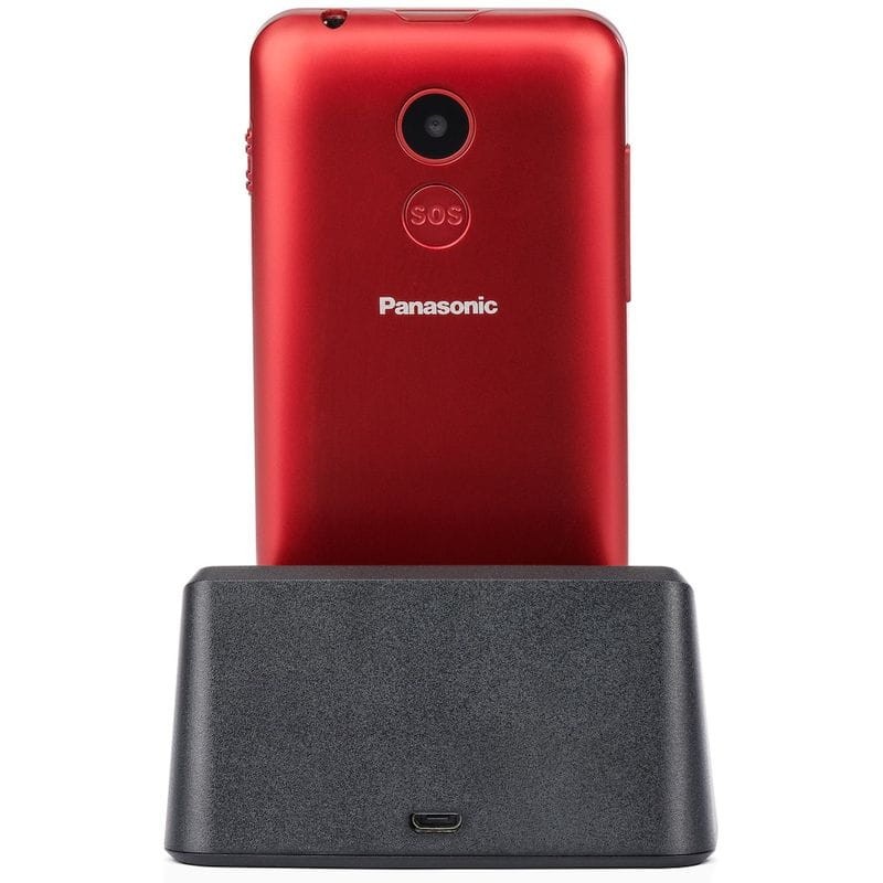 Panasonic KX-TU155EXRN Rojo - Teléfono Móvil para Personas Mayores - Ítem1
