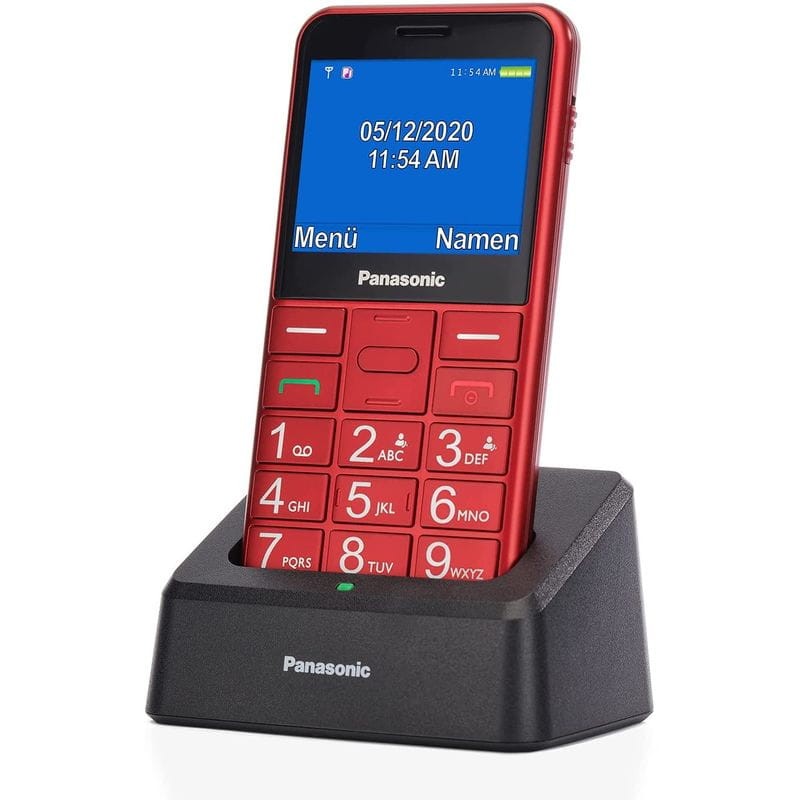 Panasonic KX-TU155EXRN Rojo - Teléfono Móvil para Personas Mayores - Ítem2