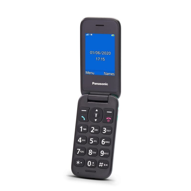 Panasonic KX-TU400EXC Turquesa - Teléfono Móvil para Personas Mayores - Ítem4