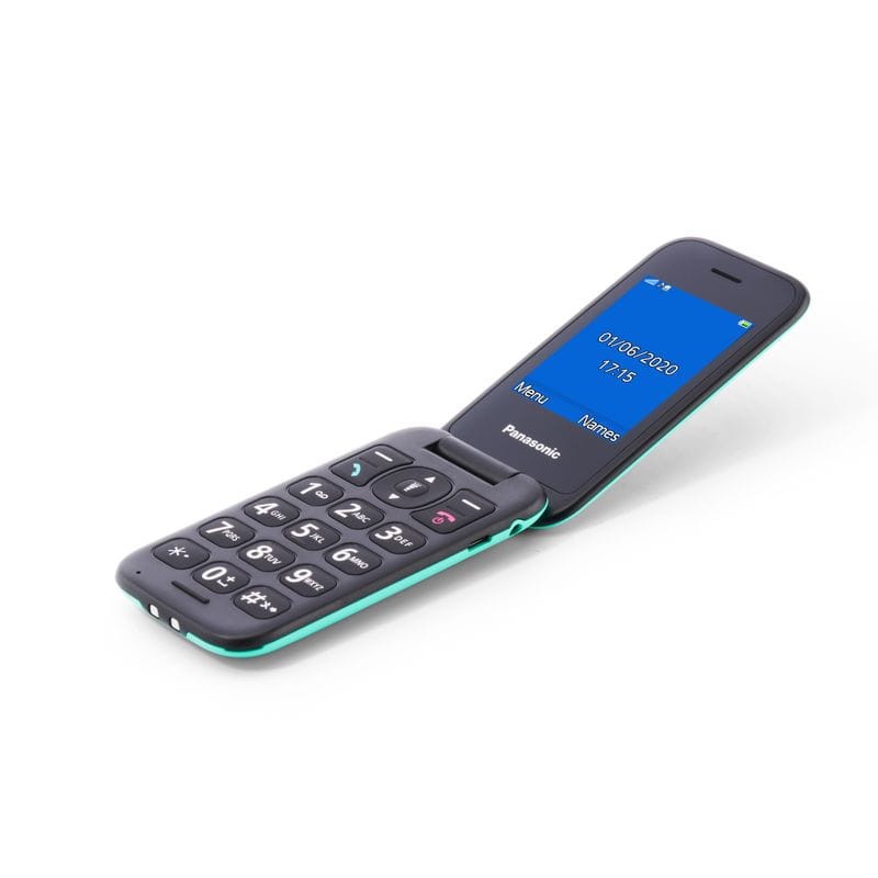 Panasonic KX-TU400EXC Turquesa - Teléfono Móvil para Personas Mayores - Ítem5