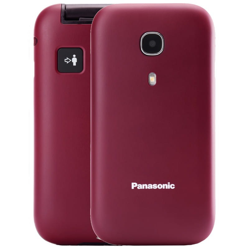 Panasonic KX-TU400EXR Rouge Marron - Téléphone portable pour seniors - Ítem