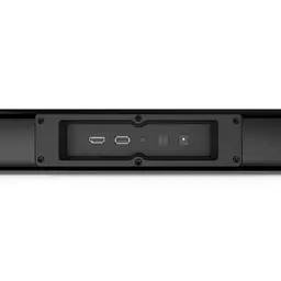 Panasonic SC-SC-HTB100EG-K 2.0 Noir - Vue arrière de la barre de son
