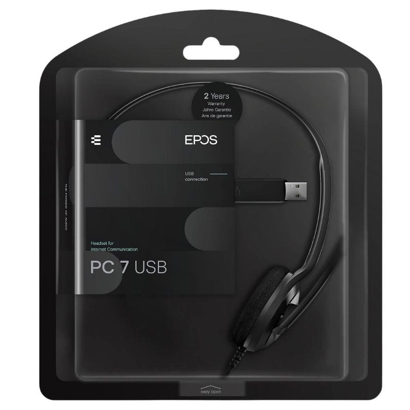 EPOS PC 7 USB Monoaural Plug and Play Negro - Auriculares con micrófono - Ítem4