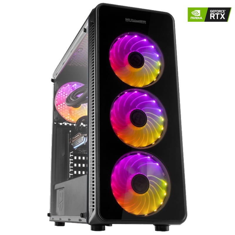 PC Gaming Ryzen 5 5600X/16Go/500Go SSD + 1To/RTX 2060 6Go - Strike Hard - Ítem