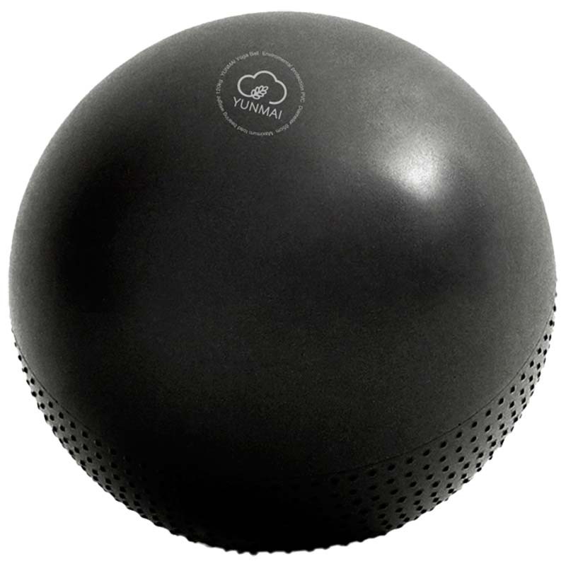 black yoga ball