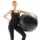 Pelota Pilates Fitball Xiaomi Yunmai Yoga Ball 65cm Negro - Ítem3