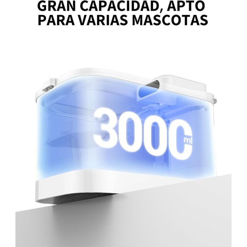 Fonte de água inteligente para animais de estimação 3L - PETKIT Eversweet MAX - Portátil com bateria - Sensor de movimento - Controlo de APP - Item7