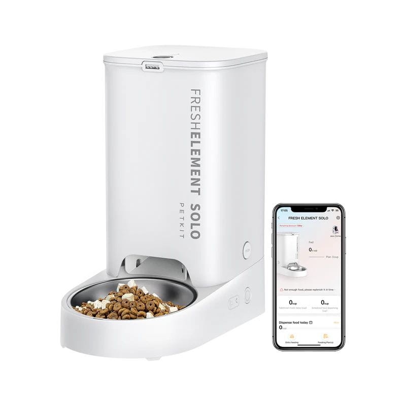 Petkit Fresh Element Mini Solo: 3L -WiFi - Sistema de fecho