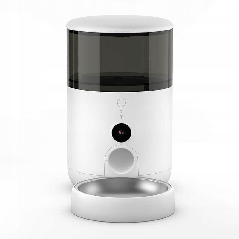 Petoneer NutriVue Feeder Branco - Comedouro Inteligente Para Animais de Estimação com Câmera e Microfone - Áudio Bidirecional - Programável com APP - Aço Inoxidável Ideal para Cães e Gatos - Item2