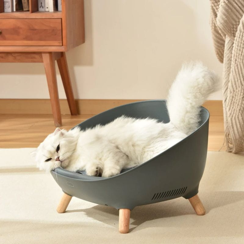 Petoneer Cozy Sofa Cinza - Sofá Inteligente Para Animais de Estimação - Cama Aquecida com APP Programável - Sem Selo - Item2