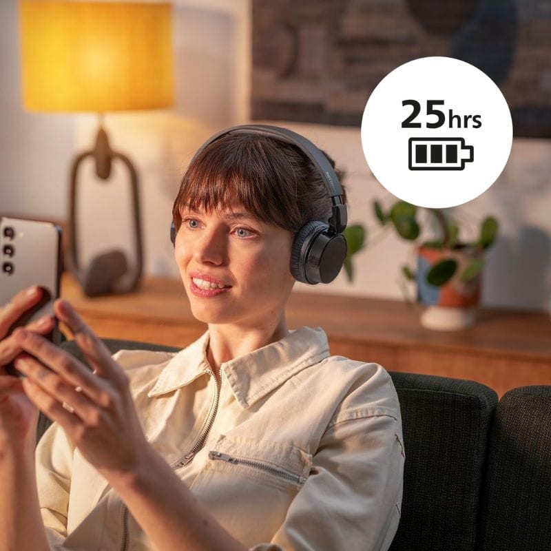 PHILIPS TAH3209BK On-Ear Bluetooth Noir - Casques sans fil - Ítem5
