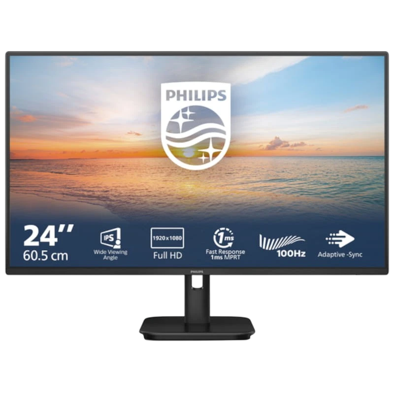 Philips 1000 series 24E1N1100A/00 Monitor de 23,8” Full HD IPS 100Hz Preto - PC - Item