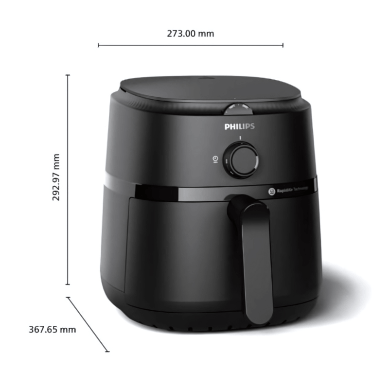 Philips 1000 series NA120/00 4.2 L Negro - Freidora de aire - Ítem1