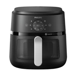 Philips 2000 Series 6.2 L Plata - Freidora de aire