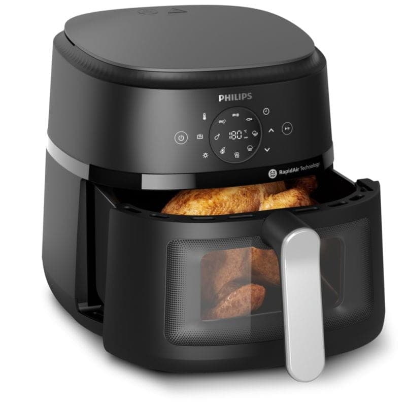 Freidora de aire Philips 2000 Series con Revestimiento antiadherente