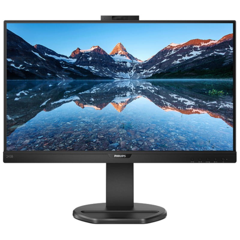 Philips 243B9H 24 FullHD IPS Webcam Negro - Monitor PC - Ítem1