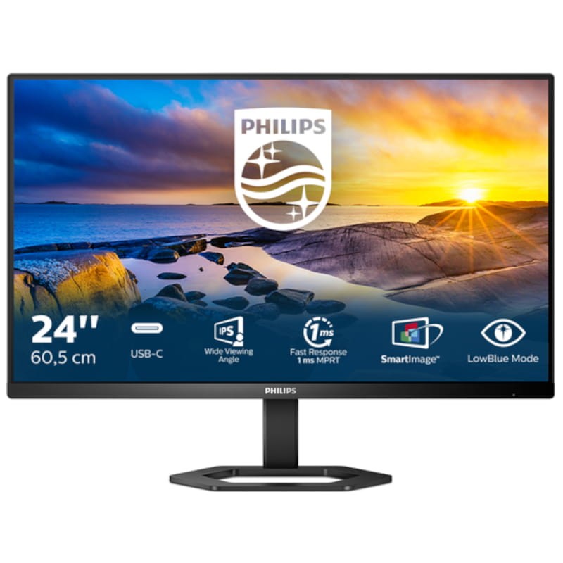 Philips 24E1N5300AE 24 FHD IPS 75Hz Plat SmartImage Noir - Moniteur PC - Ítem
