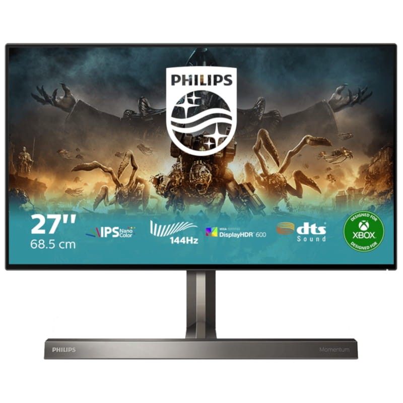 Philips 279M1RV/00 Écran LED 27 4K Ultra HD IPS 144 Hz FreeSync Noir - Moniteur Gaming - Ítem