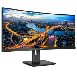 Philips 346B1C 34 incurvé WLED QHD Panel VA Black Ultrawide Monitor Vue avant côté droit