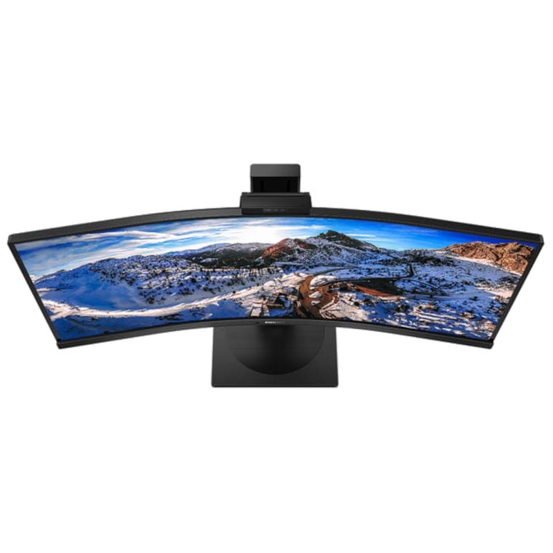 Philips 346P1CRH Webcam incurvée UltraWide 34 Quad HD VA 100Hz Vue de dessus