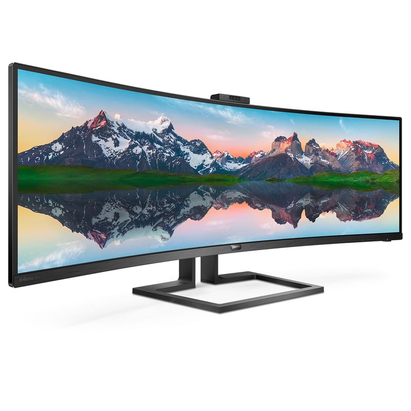 Philips 499P9H 49 Dual QHD VA UltraWide Curvo Webcam Negro - Monitor PC - Ítem2