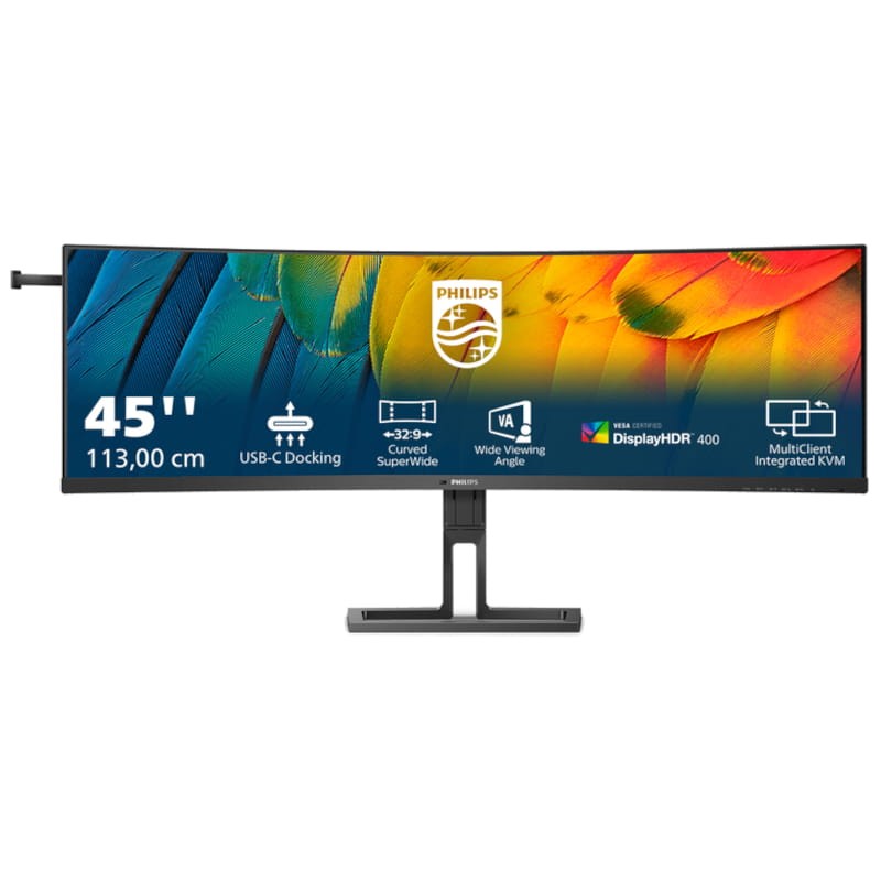 Philips 6000 series 45B1U6900C/00 44.5 UltraWide Dual Quad HD VA DisplayHDR 400 Negro - Monitor PC - Ítem