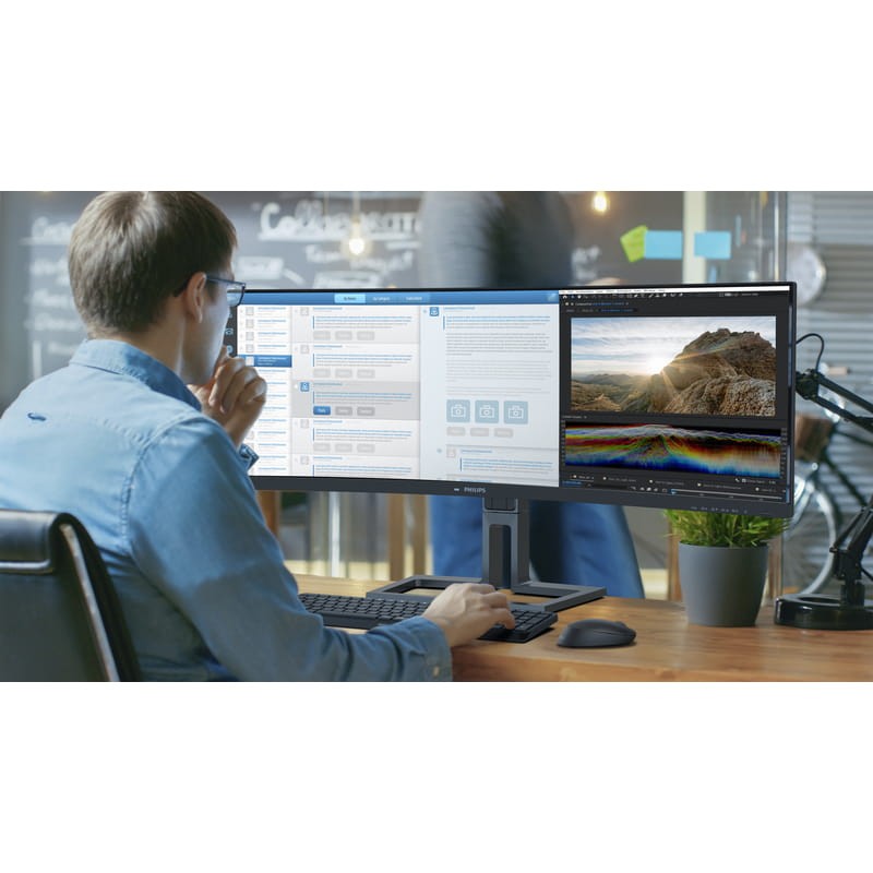Philips 6000 series 45B1U6900C/00 44.5 UltraWide Dual Quad HD VA DisplayHDR 400 Negro - Monitor PC - Ítem6