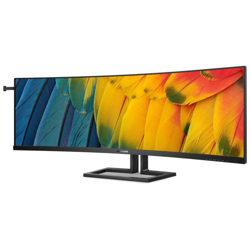 Esta pantalla curva de 40 pulgadas con resolución 4K no es un televisor, es  un monitor de Philips