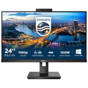 Philips B Line 243B1JH/00 23.8 polegadas IPS Full HD Preto