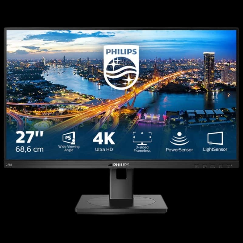 Philips B Line 278B1/00 27 4K Ultra HD IPS Noir - Moniteur PC