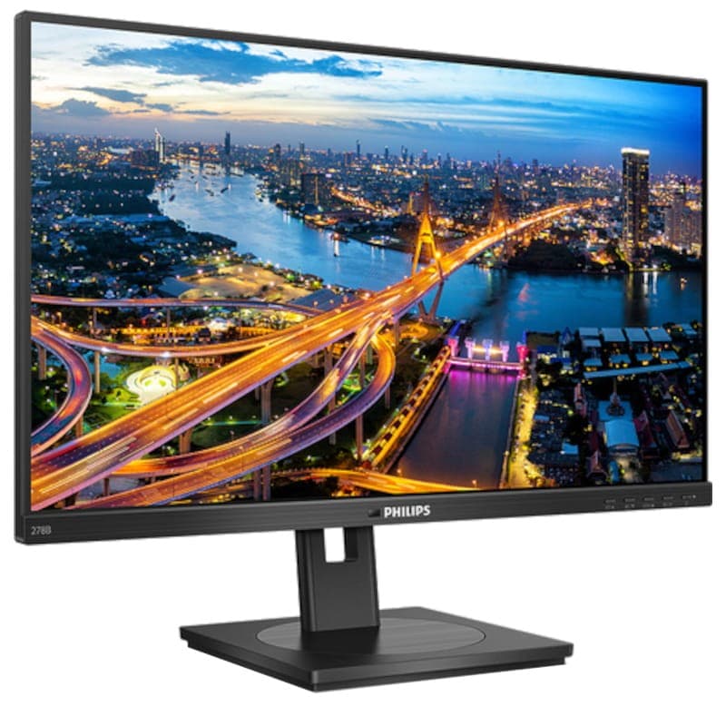 Philips B Line 278B1/00 Écran LED 27 4K Ultra HD IPS Noir - Moniteur PC Vue avant