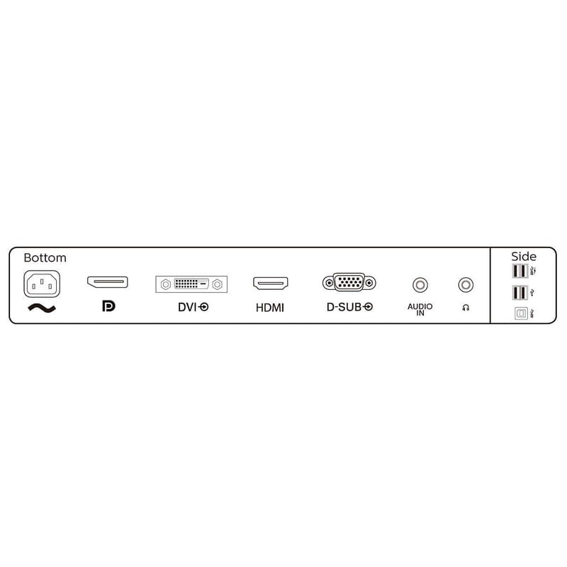 Philips B Line 241B8QJEB/00 23.8 FullHD IPS Noir - Moniteur PC - Ítem3