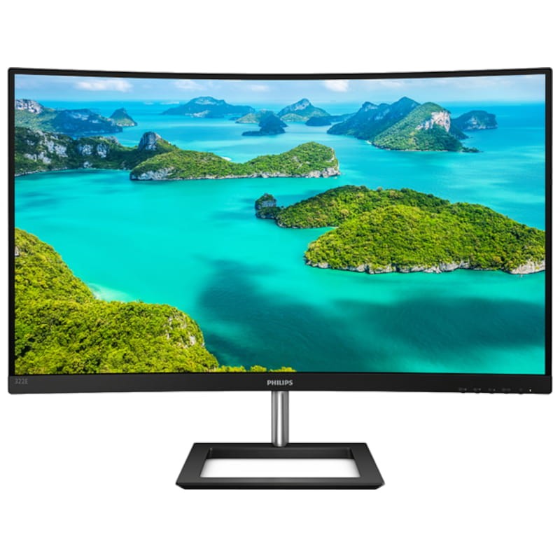Philips E-Line 322E1C 31.5 FullHD VA Curvo FreeSync Negro - Monitor PC - Ítem1