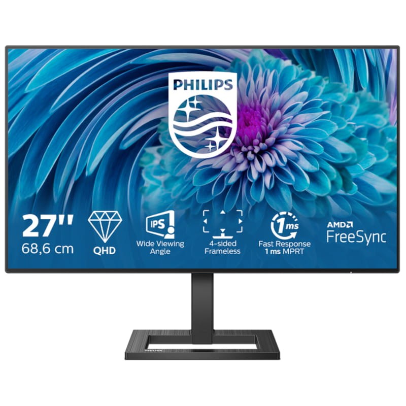 Philips E Line 275E2FAE/00 27 4K Ultra HD IPS FreeSync Noir - Moniteur PC - Ítem