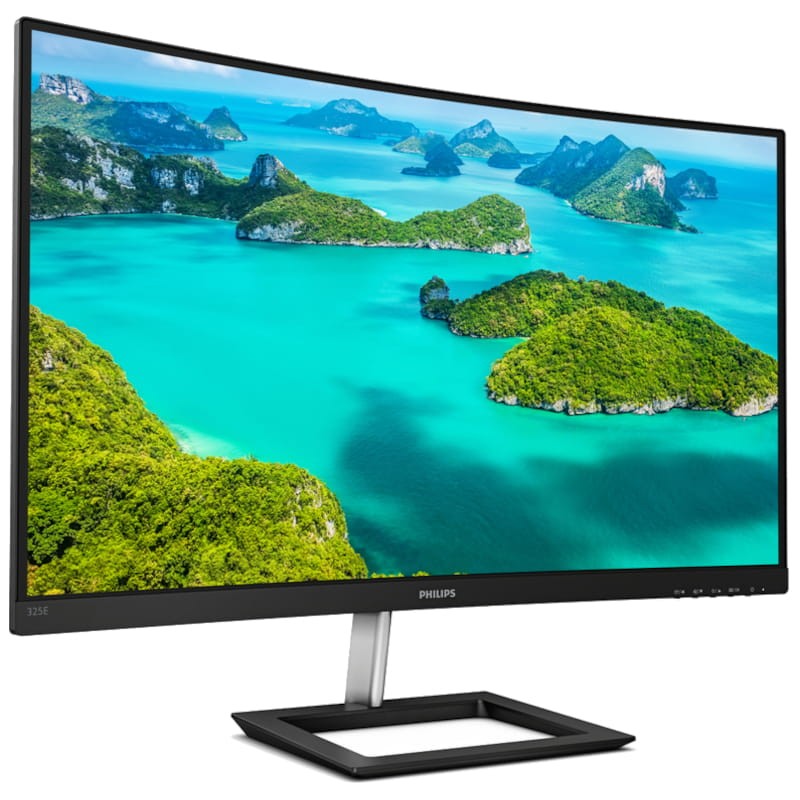 Phillips 325E1C 32 QHD VA LCD Curvo FreeSync Preto - Monitor PC - Item1