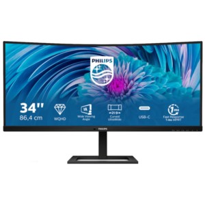 Philips E Line 346E2CUAE/00 34 pouces VA LCD Wide QHD Noir