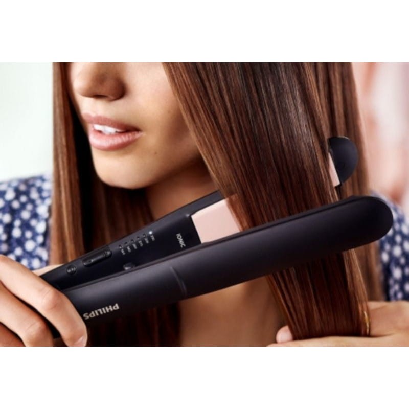 Alisador de cabelo Philips Essential StraightCare BHS378/00 Preto/Rosa - Item5