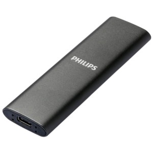 Philips FM50SS030P 500GB Alumínio cinzento - Disco SSD externo