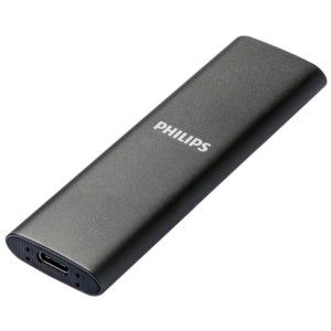 Philips FM50SS030P 500 GB Gris aluminio - Disco SSD externo