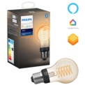 Philips Hue White LED Edison 7W A60 E27 Warm White - Smart Light Bulb - Item